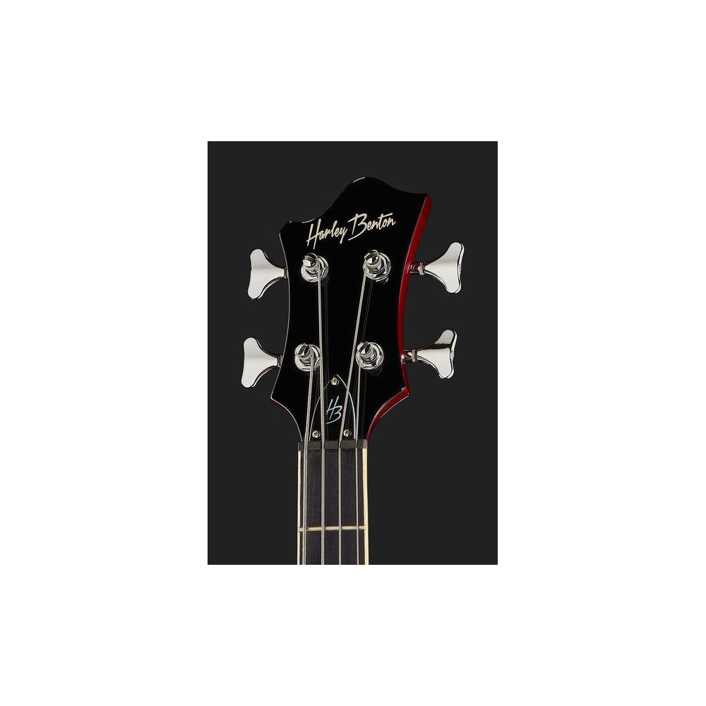 גיטרה בס Harley Benton בסגנון קלאסי של שנות ה-70 – צוואר מודבק, בינדינג, Cherry Sunburst (יבוא בלעדי) 6 הבס הקלאסי של Harley Benton – גיטרה בס, תמונה 6