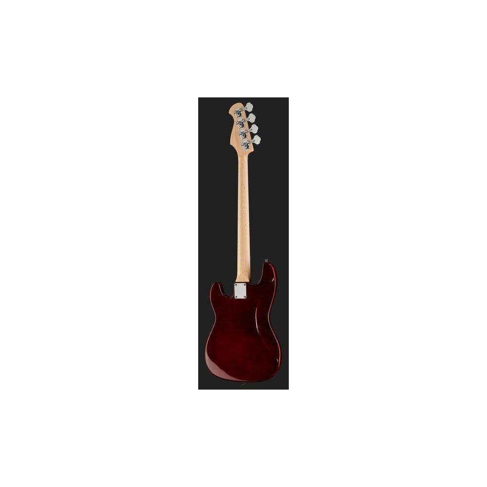 גיטרה בס Harley Benton בתצורת PJ – פיקאפ פרסישן וג׳אז, Hot Rod Trans Red (יבוא בלעדי) 3 בס ה-PJ האדום של Harley Benton – גיטרה בס PJ, תמונה 3