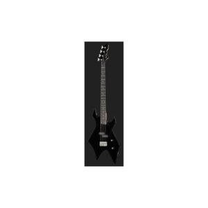 גיטרה בס Harley Benton מסדרת Rock – צוואר מודבק, 24 סריגים, פיקאפ ספליט, שחור (יבוא בלעדי)