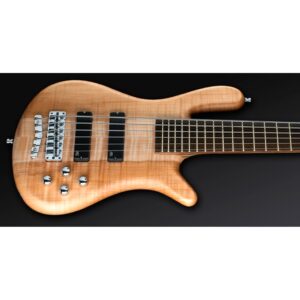 גיטרה בס 6 מיתרים Warwick Streamer LX מייפל להבה, גימור שמן