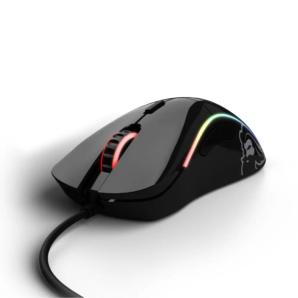 עכבר גיימינג חוטי Glorious Model D – עיצוב ארגונומי במשקל 69 גרם, חיישן PixArt 3360 ותאורת RGB 3 Glorious Model D עכבר גיימינג חוטי 3