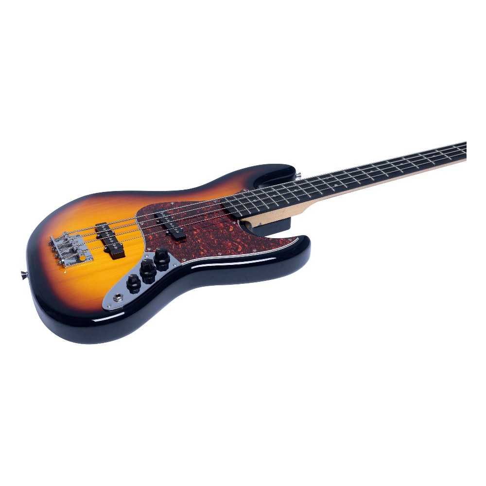 גיטרה בס EKO JB-100 Sunburst – סאנברסט, גוף צפצפה ושני פיקאפים JB 4 גיטרה בס EKO JB-100 בגוון סאנברסט Sunburst – תמונה 4