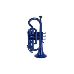 קורנט Bb מפלסטיק Startone – קל במיוחד, כ-535 גרם, בוכנות מתכת, כולל פייה ותיק, כחול (יבוא בלעדי)