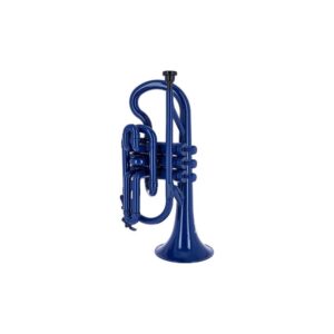 קורנט Bb מפלסטיק Startone – קל במיוחד, כ-535 גרם, בוכנות מתכת, כולל פייה ותיק, כחול (יבוא בלעדי)