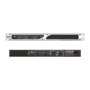 מגבר הספק 2×100W (4Ω) – 1U לראק – Haymer Pro PA-100