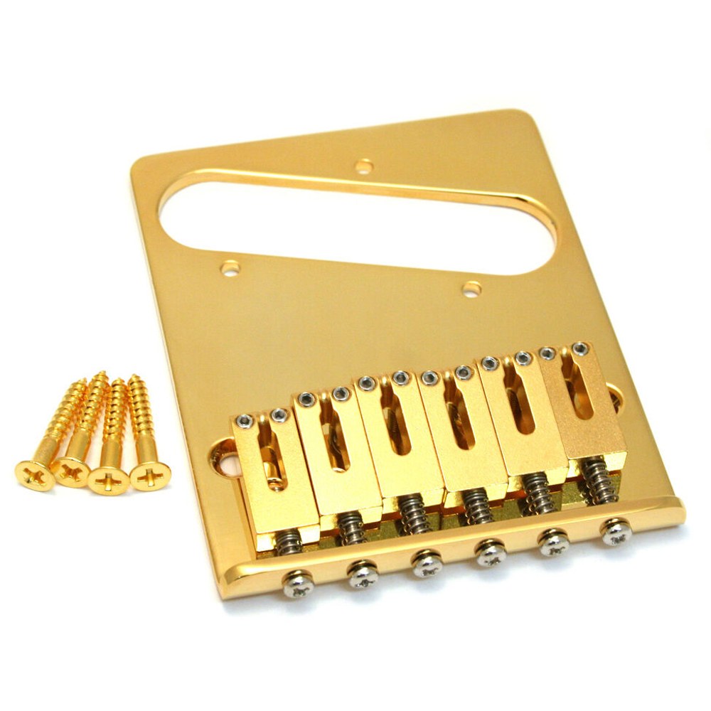 גשר לגיטרה טלקסטר מוזהב Allparts TB-0030-002 1 גשר לגיטרה טלקסטר מוזהב Allparts TB-0030-002