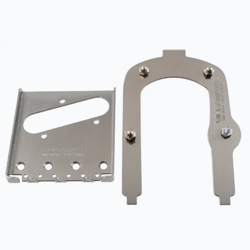 Bigsby V5 + Vibramate לטלקסטר Allparts TP-3747-001 ניקל 2 Bigsby V5 + Vibramate לטלקסטר Allparts TP-3747-001 ניקל – תמונה 2