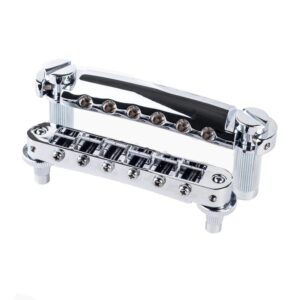 סט גשר ומחזיק מיתרים ננעלים TonePros LPM04 ניקל