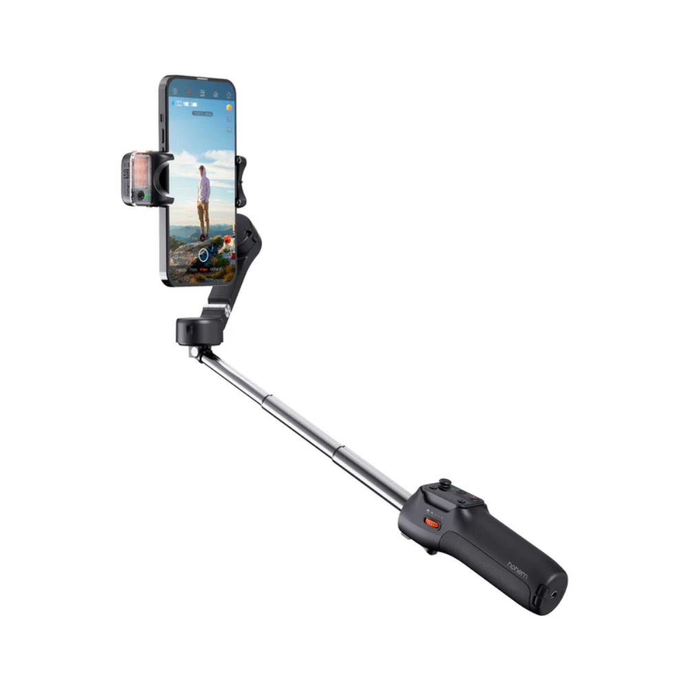 גימבל מתקפל לסמארטפון Hohem iSteady V3 – מעקב AI מגנטי בלי אפליקציה, שלט נשלף ותאורת מילוי 3 Hohem iSteady V3 גימבל מתקפל לסמארטפון 3
