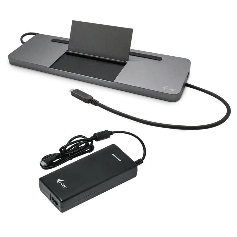 תחנת עגינה USB-C i-tec C31HDMIDPDOCKPD-100 עם מטען 112W – HDMI ו-DisplayPort לשני מסכי 4K 1 i-tec C31HDMIDPDOCKPD-100 תחנת עגינה USB-C