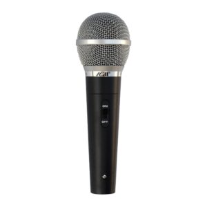 מיקרופון דינמי לשירה ודיבור עם כבל PL 4 מ׳ – ICM I-673