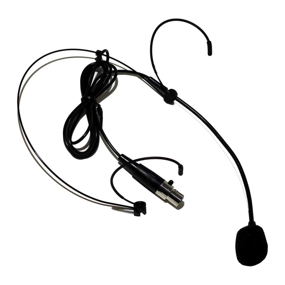 מיקרופון ראש (מדונה) שחור – Mini XLR – ICM IH-05 BLACK 1 מיקרופון ראש (מדונה) שחור – Mini XLR – ICM IH-05 BLACK