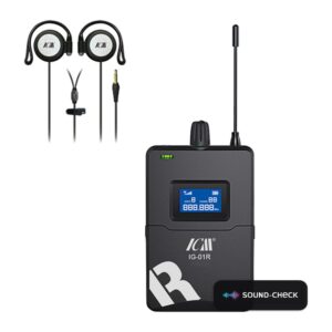 מקלט כיס לסדרת ICM G – הדרכת קבוצות ותרגום – ICM TourReceive G