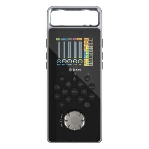 משטח שליטה לסטרימינג iCON GoLive Pro – כרטיס קול 24-bit עם DSP וסוללה