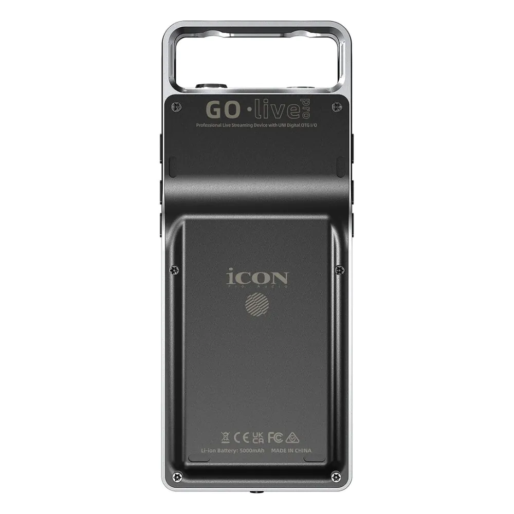 משטח שליטה לסטרימינג iCON GoLive Pro – כרטיס קול 24-bit עם DSP וסוללה 4 משטח שליטה וכרטיס קול לסטרימינג iCON GoLive Pro – תמונה 4