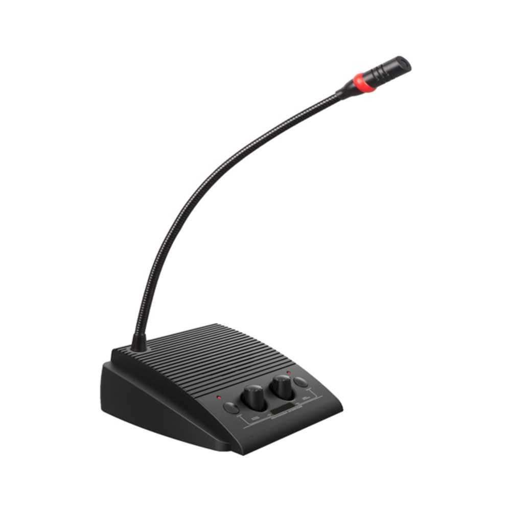 מערכת אינטרקום לדלפק Polman PLM950 – מיקרופון צוואר גמיש ורמקולי 2×5W 2 מערכת אינטרקום לדלפק Polman PLM950 עם מיקרופון צוואר גמיש ורמקול חלון – תמונה 2