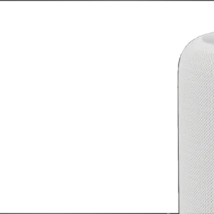 רמקול חכם WiiM Sound לבן – 100W שיא, מסך מגע 1.8 אינץ’ ו-Wi-Fi 6E