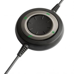 מערכת ראש מונו חוטית Jabra BIZ 2400 II USB MS – 3 סגנונות לבישה ומיקרופון בום מבטל רעשים