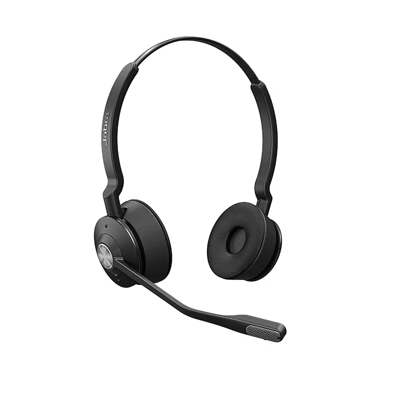 מערכת ראש אלחוטית Jabra Engage 65 Stereo – DECT בטווח עד 150 מ׳, עד 13 שעות שיחה ובסיס טעינה 2 Jabra Engage 65 Stereo מערכת ראש DECT 2