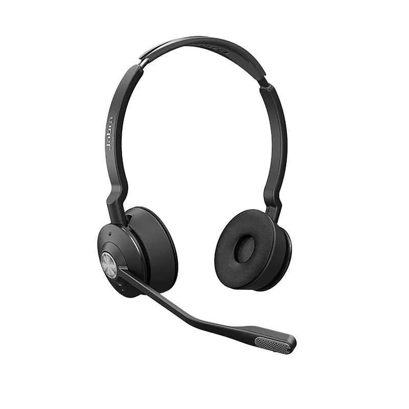 מערכת ראש אלחוטית Jabra Engage 75 Stereo – חיבור עד 5 מכשירים, עד 13 שעות שיחה ובסיס טעינה 1 Jabra Engage 75 Stereo מערכת ראש אלחוטית