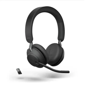 מערכת ראש אלחוטית סטריאו Jabra Evolve2 65 MS USB-A – מאושרת Microsoft Teams, עד 37 שעות סוללה