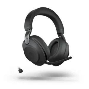 מערכת ראש אלחוטית Jabra Evolve2 85 MS USB-C – ANC היברידי, 10 מיקרופונים ועד 37 שעות סוללה