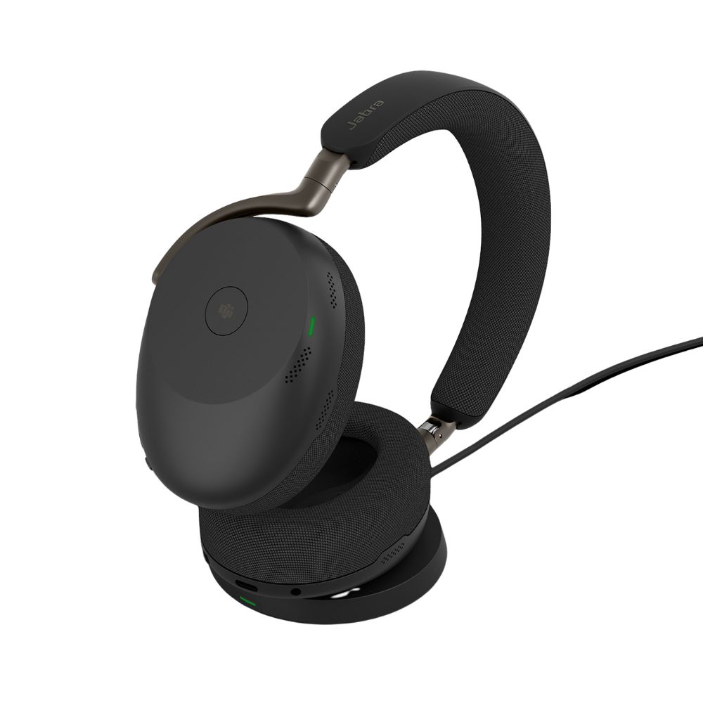 אוזניות עבודה אלחוטיות Jabra Evolve3 85 – Over-Ear עם ANC, ClearVoice AI ועד 120 שעות סוללה 3 Jabra Evolve3 85 אוזניות ANC אלחוטיות 3