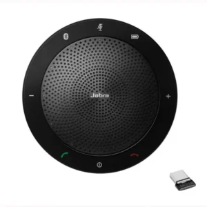 רמקול ועידה נייד Jabra Speak 510+ MS עם דונגל Link 360 – USB ו-Bluetooth, עד 15 שעות שיחה