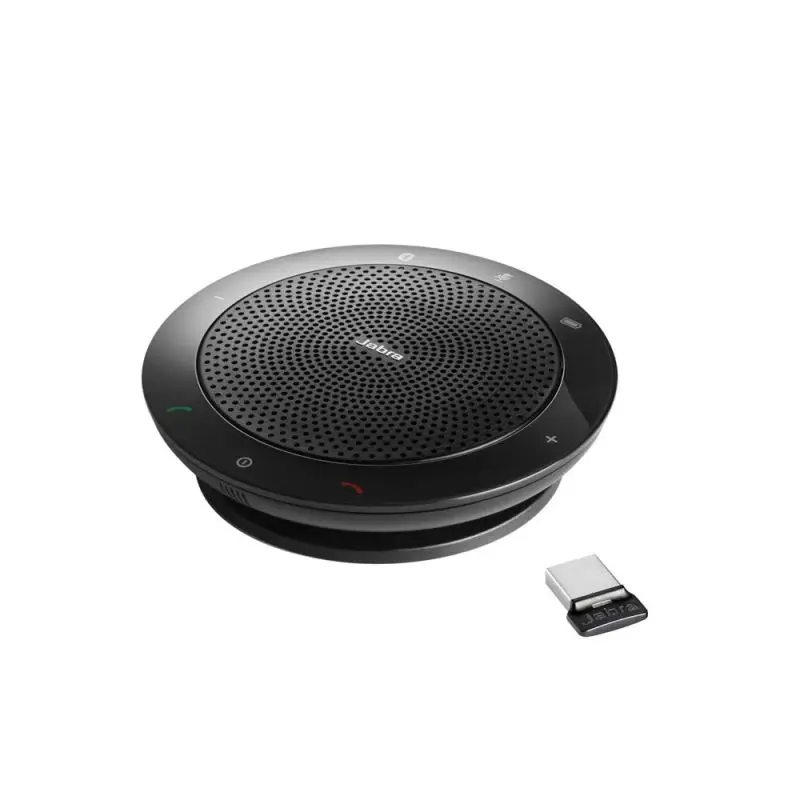 רמקול ועידה נייד Jabra Speak 510+ MS עם דונגל Link 360 – USB ו-Bluetooth, עד 15 שעות שיחה 4 Jabra Speak 510+ MS רמקול ועידה 4