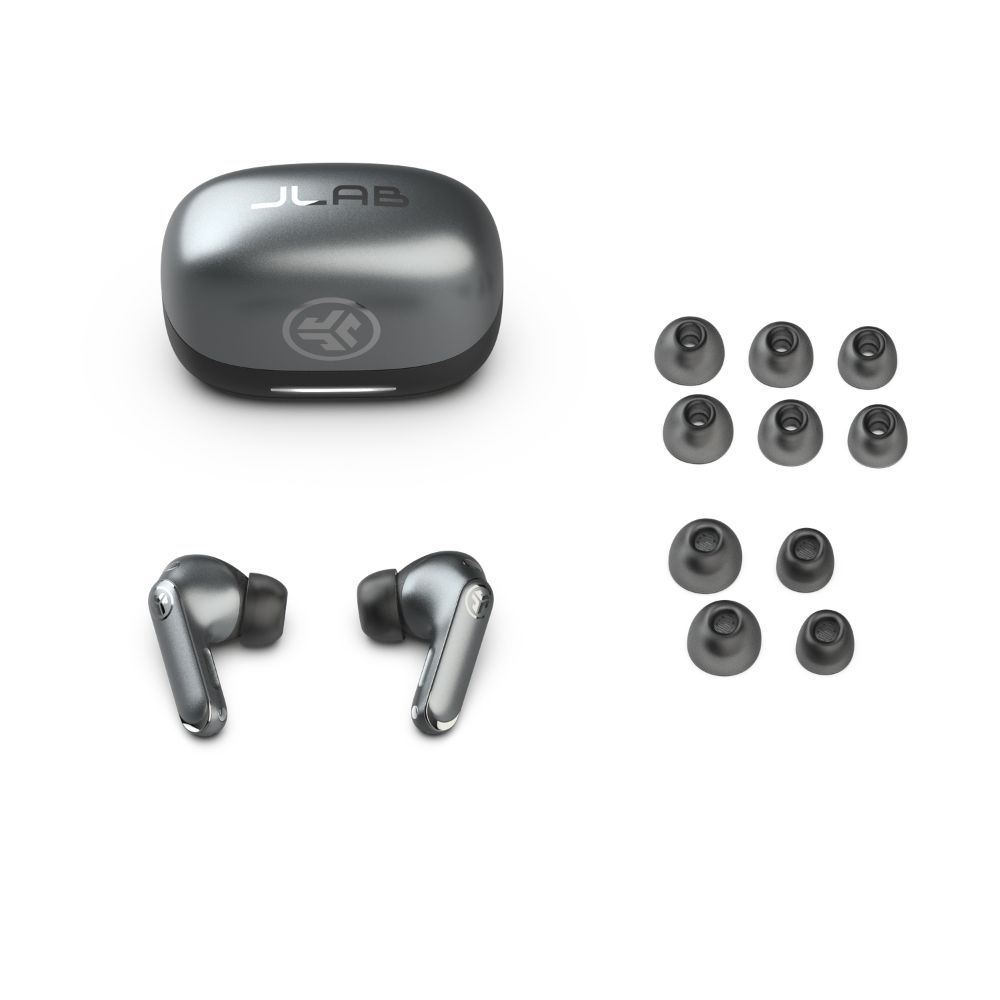 אוזניות TWS עם ביטול רעשים JLab Epic Pods ANC – דרייבר כפול עם Knowles BA, LDAC, מעל 60 שעות 4 JLab Epic Pods ANC אוזניות ביטול רעשים 4