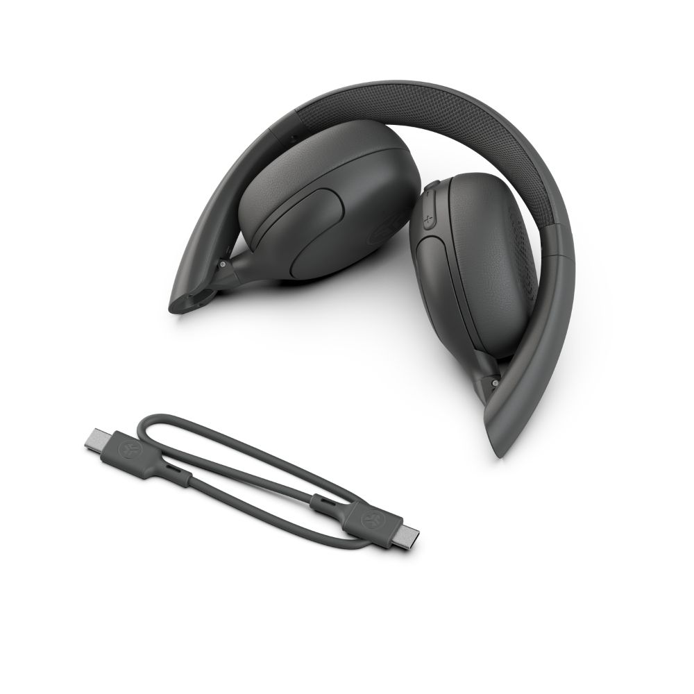 אוזניות On-Ear אלחוטיות JLab Go Lux ANC עם ביטול רעשים היברידי – עד 70 שעות סוללה ו-Multipoint 6 JLab Go Lux ANC אוזניות On-Ear אלחוטיות 6