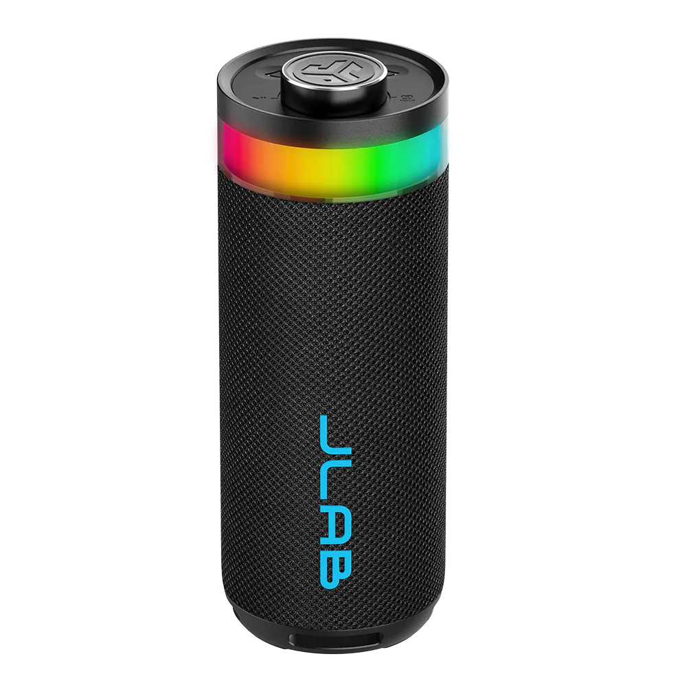 רמקול בלוטוס נייד JLab Go Party – הספק 10W, תאורת RGB, עמידות IP56 ועד 16 שעות סוללה 1 JLab Go Party רמקול בלוטוס נייד