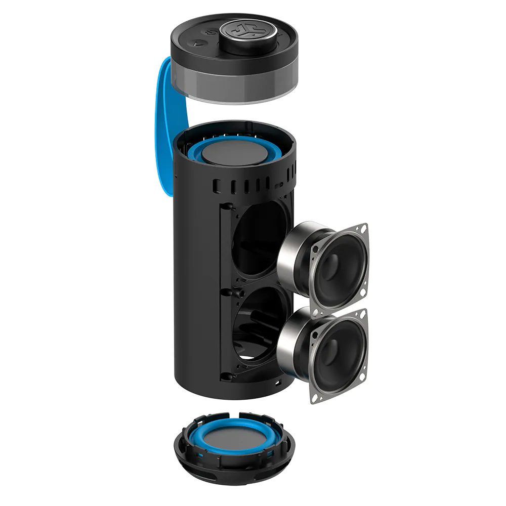 רמקול בלוטוס נייד JLab Go Party – הספק 10W, תאורת RGB, עמידות IP56 ועד 16 שעות סוללה 5 JLab Go Party רמקול בלוטוס נייד 5