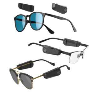 רמקולים אלחוטיים למשקפיים JLab JBuds Frames – נצמדים כמעט לכל משקפיים, דרייברים 16 מ״מ ועד 8 שעות