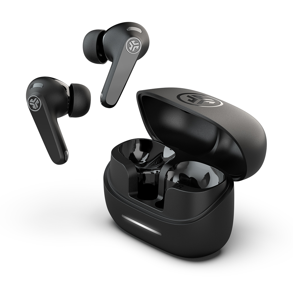 אוזניות TWS עם ביטול רעשים JLab JBuds Pods ANC – עד 56 שעות, 6 מיקרופונים ועמידות IP55 2 JLab JBuds Pods ANC אוזניות TWS 2