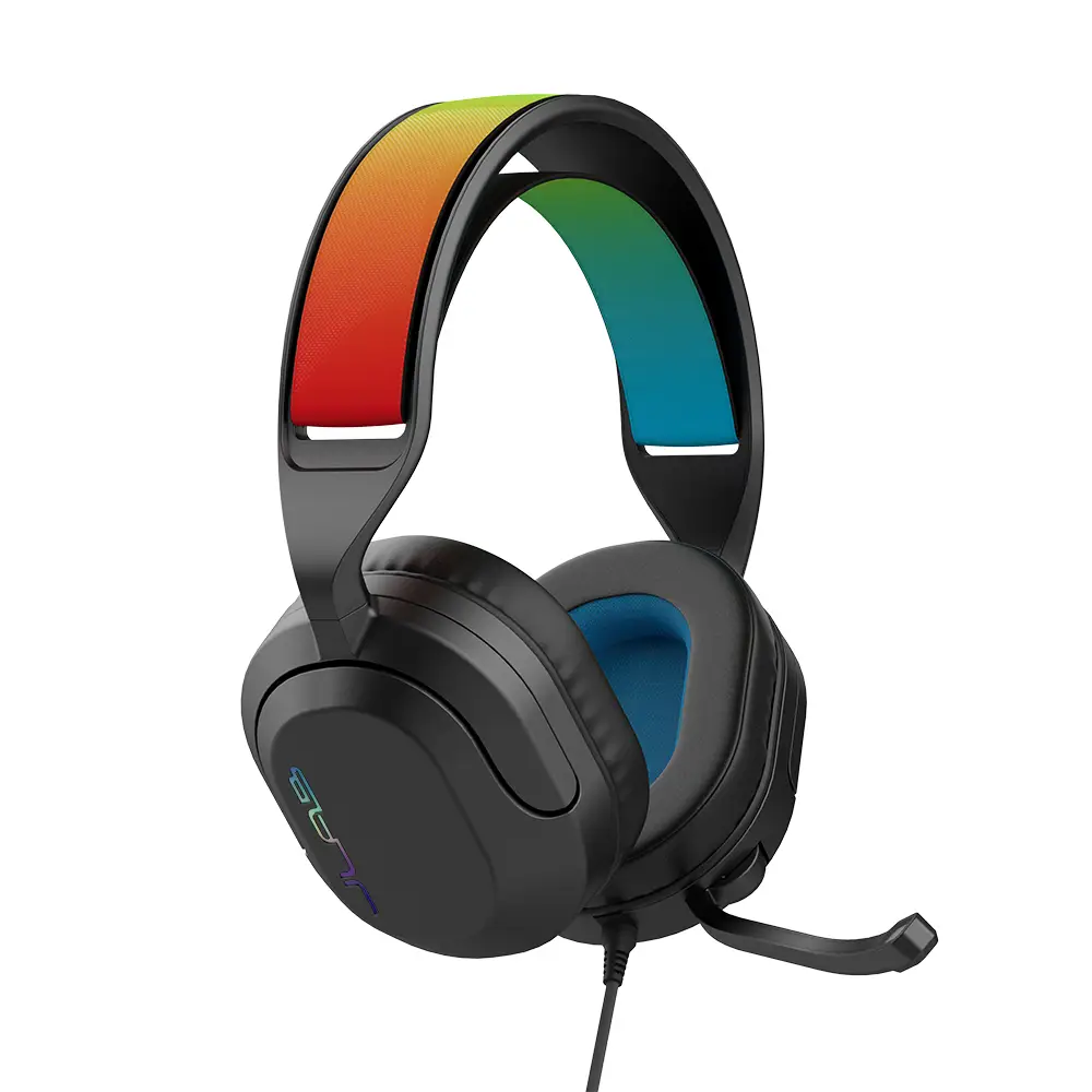אוזניות גיימינג חוטיות JLab Nightfall Wired – דרייברים 50 מ״מ ומיקרופון TeamSpeak Certified 2 JLab Nightfall Wired אוזניות גיימינג חוטיות 2