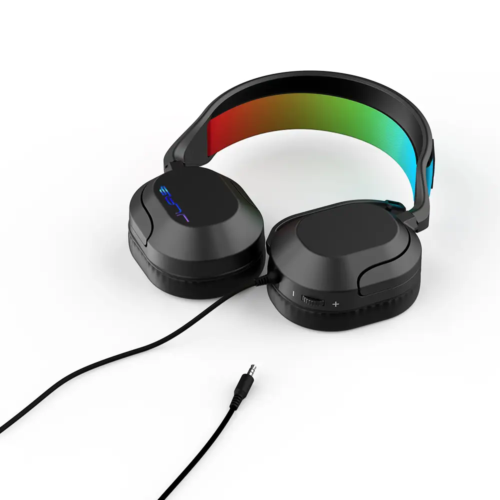 אוזניות גיימינג חוטיות JLab Nightfall Wired – דרייברים 50 מ״מ ומיקרופון TeamSpeak Certified 3 JLab Nightfall Wired אוזניות גיימינג חוטיות 3