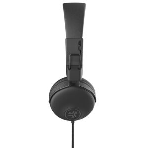 אוזניות On-Ear חוטיות JLab Studio – דרייבר 40 מ״מ, מיקרופון ושלט על הכבל ועיצוב מתקפל