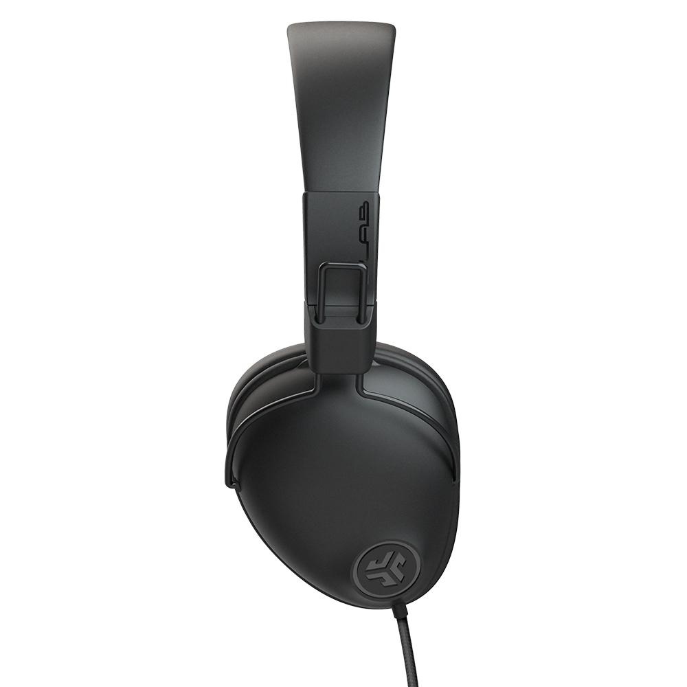אוזניות Over-Ear חוטיות JLab Studio Pro Wired – מיקרופון ושלט על הכבל, כבל ניילון ועיצוב מתקפל 3 JLab Studio Pro Wired אוזניות Over-Ear חוטיות 3