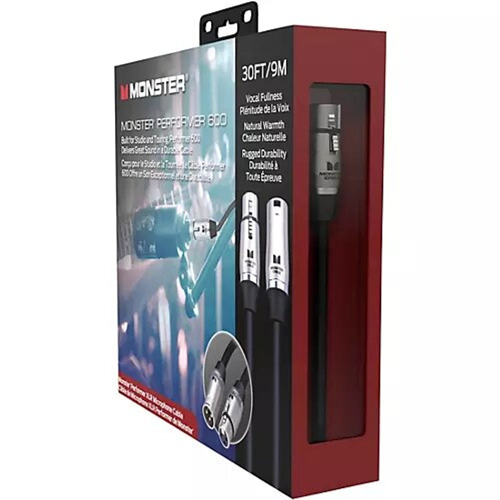 כבל מיקרופון XLR 9 מטר Monster Prolink Performer 600 2 כבל מיקרופון XLR 9 מטר Monster Prolink Performer 600 – תמונה 2