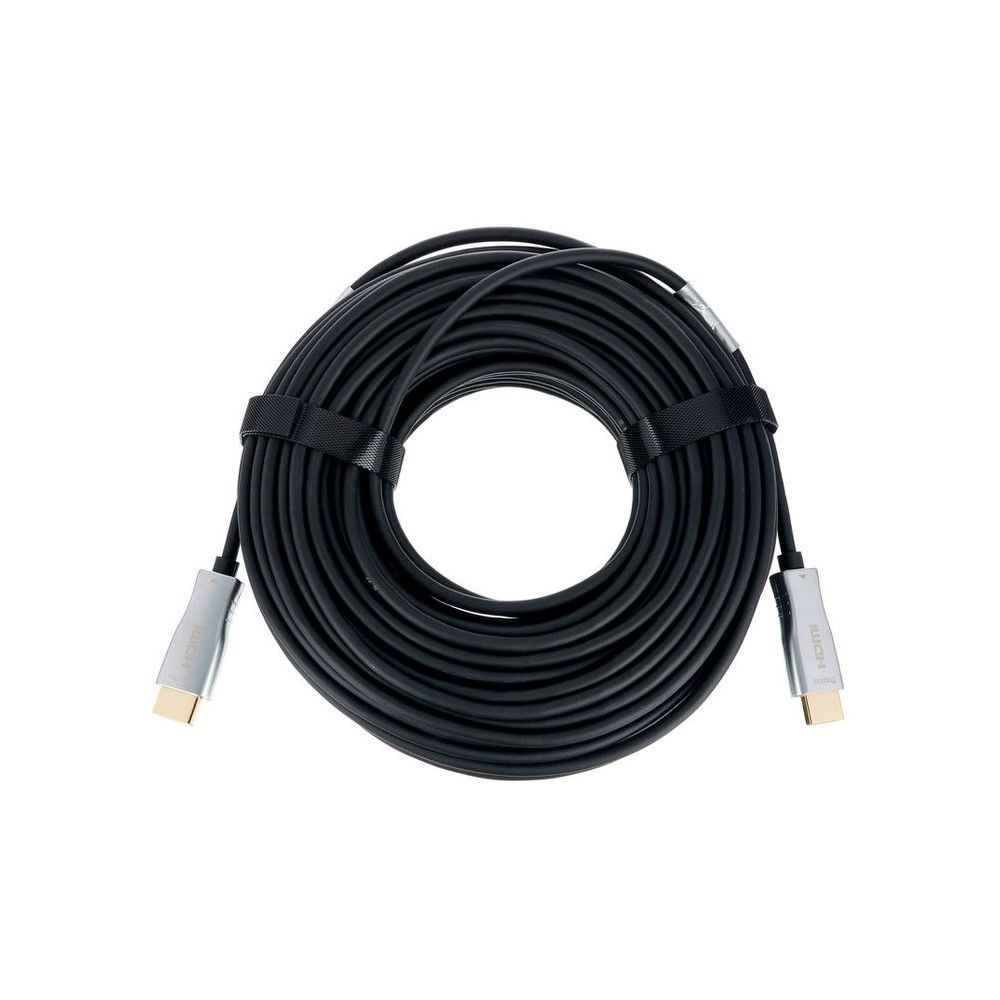 כבל HDMI אופטי אקטיבי (AOC) באורך 25 מ׳ – HDMI 2.0, 4K ב-60Hz, HDR, HDCP 2.2 1 כבל HDMI אופטי אקטיבי (AOC) באורך 25 מ׳ – HDMI 2.0, 4K ב-60Hz, HDR, HDCP 2.2