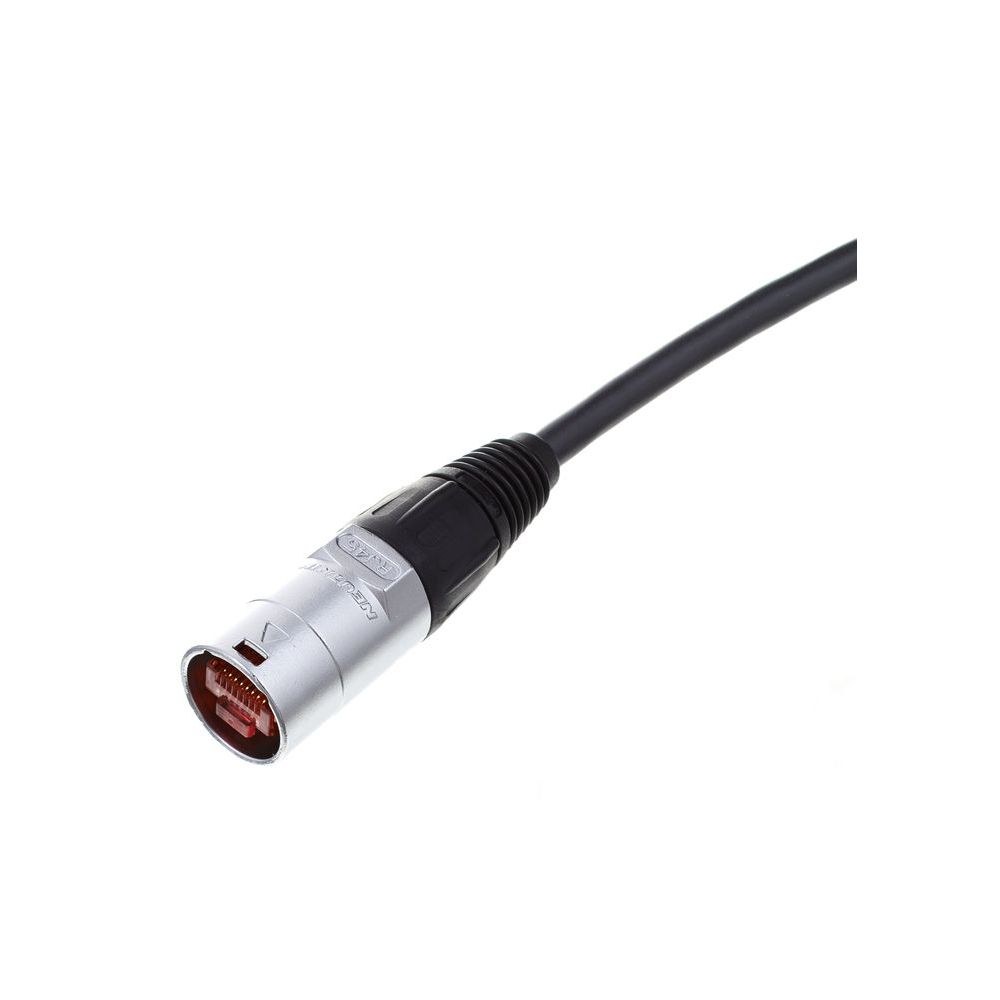 כבל רשת CAT5e pro snake באורך 20 מ׳ על תוף גלילה – מחברי Neutrik etherCON, לסטייג׳-בוקס דיגיטלי 5 כבל ה-CAT5e 20 מ׳ על התוף – כבל רשת לבמה, תמונה 5