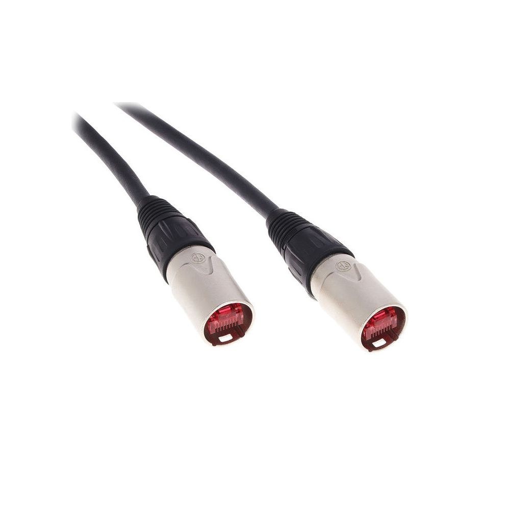 כבל רשת CAT5e pro snake באורך 25 מ׳ על תוף גלילה – מחברי Neutrik etherCON, לסטייג׳-בוקס דיגיטלי 7 כבל ה-CAT5e על התוף – כבל רשת לבמה, תמונה 7