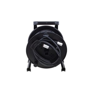 כבל רשת CAT5e לבמה pro snake באורך 30 מ׳ על תוף גלילה – מחברי etherCON של Neutrik, תוצרת גרמניה (יבוא בלעדי)
