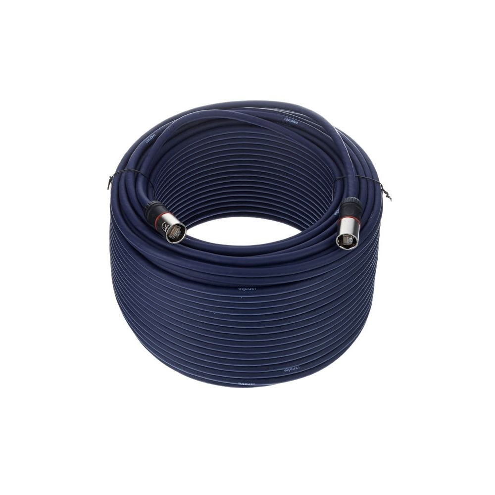 כבל רשת CAT5e לבמה pro snake באורך 75 מ׳ – תקעי RJ45 עם תותב נשלף, מסוכך, כחול 1 כבל רשת CAT5e לבמה pro snake באורך 75 מ׳ – תקעי RJ45 עם תותב נשלף, מסוכך, כחול