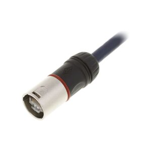 כבל רשת CAT5e לבמה pro snake באורך 75 מ׳ – תקעי RJ45 עם תותב נשלף, מסוכך, כחול (יבוא בלעדי)