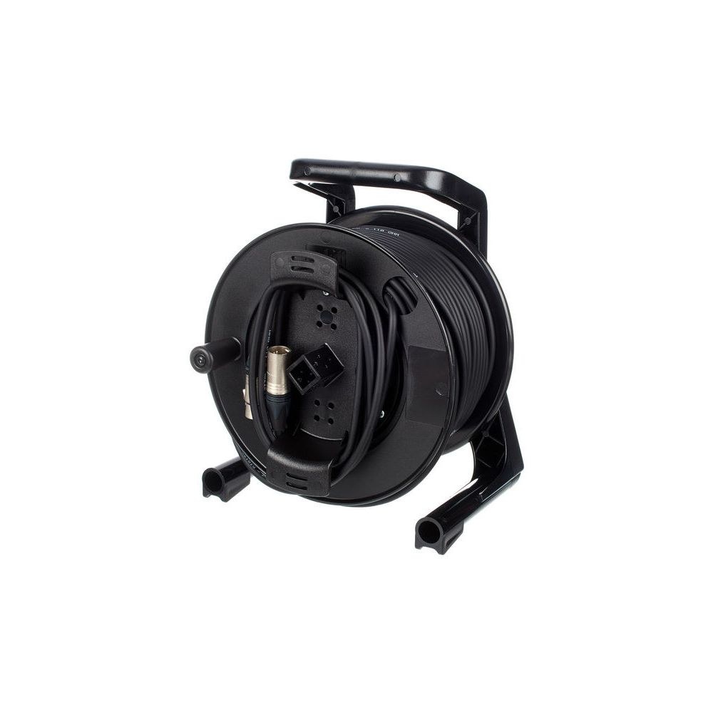 תוף כבל DMX 5 פינים pro snake באורך 50 מ׳ – 110 אוהם, מחברי XLR, תוצרת גרמניה 1 תוף כבל DMX 5 פינים pro snake באורך 50 מ׳ – 110 אוהם, מחברי XLR, תוצרת גרמניה