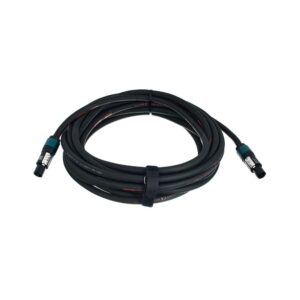 כבל רמקול pro snake באורך 10 מ׳ – 4×2.5 ממ״ר, מחברי Neutrik נועלים, גמיש במיוחד, תוצרת גרמניה (יבוא בלעדי)