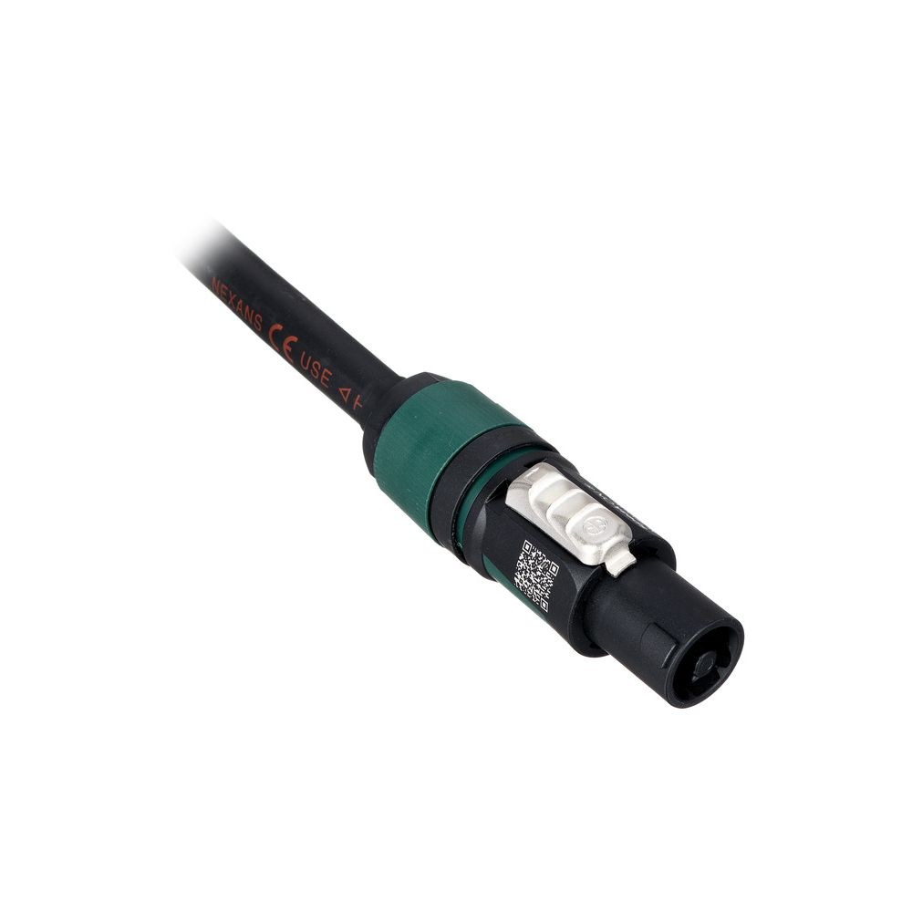 כבל רמקול pro snake באורך 10 מ׳ – 4×4 ממ״ר, מחברי Neutrik NL4FX, כבל Leoni גמיש, תוצרת גרמניה 3 כבל ה-NL4 העבה של 10 מטר – כבל רמקול, תמונה 3