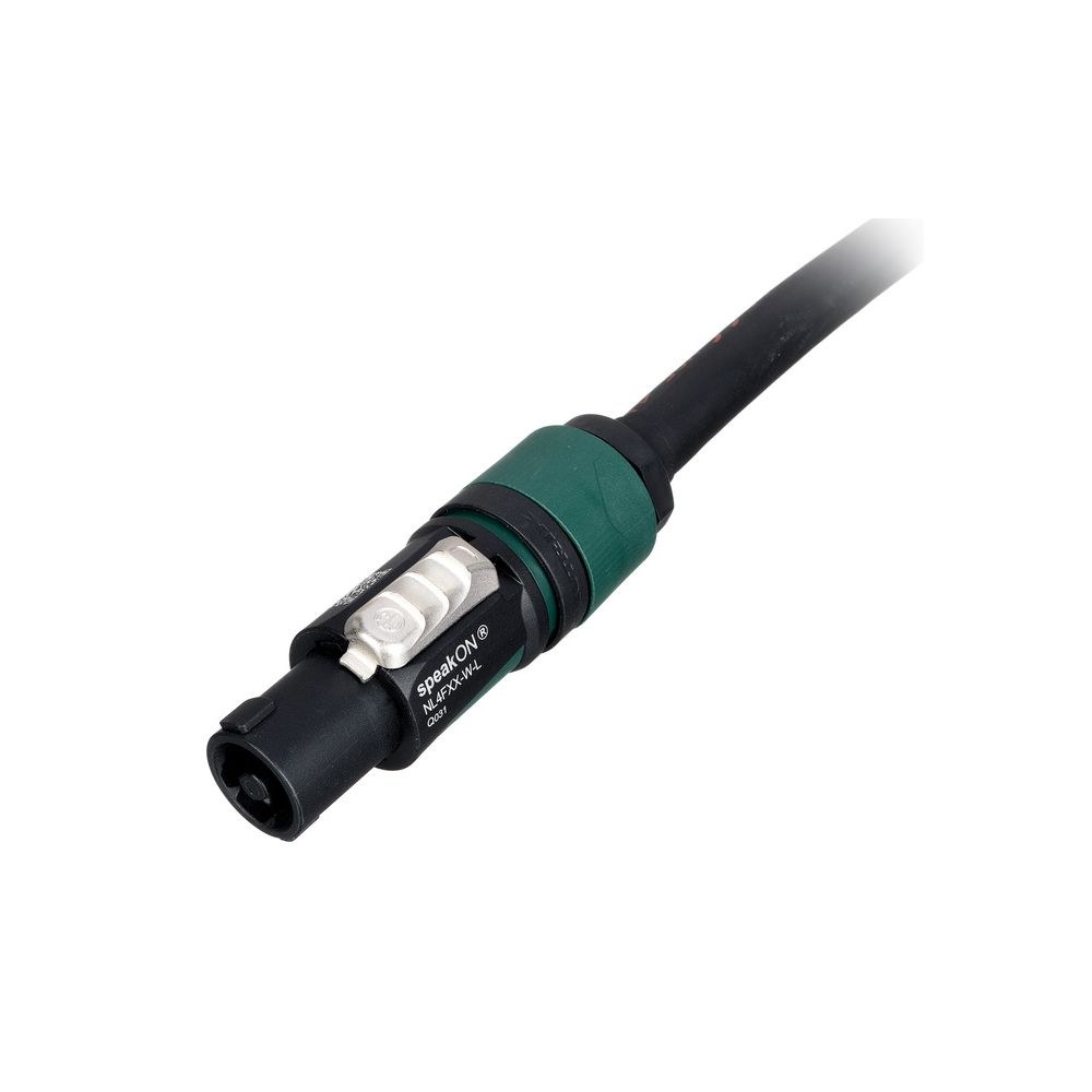 כבל רמקול pro snake באורך 15 מ׳ – 4×2.5 ממ״ר, מחברי Neutrik נועלים, גמיש במיוחד, תוצרת גרמניה 2 כבל הרמקול של 15 מטר – כבל רמקול, תמונה 2